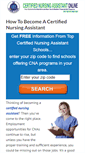 Mobile Screenshot of certifiednursingassistantonline.com